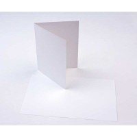 Cartes vierges Mohawk 100% recyclée Blanche 17.8 x 12.4cm (50 Pièces) [PF00]