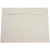 Enveloppes à texture lin pour brochure , naturelle 10.5 x 24.1 cm (50 Pièces) [E2M1] Déstockage!!