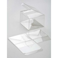 Boite alimentaire avec fond automatique 10.2 x 10.2 x 10.2cm (25 Pièces) [FPLB56]