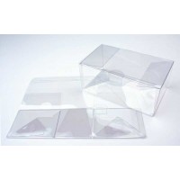 Boîtes alimentaires avec verrouillage automatique, 10.8 x 4.1 x 10.8 cm (25 pièces) [FPLB194]