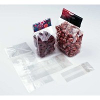 Sacs à fond carré Ultra Transparent à soufflets 10.2 x 6.4 x 20.3cm (100 pièces) [FGCC4]