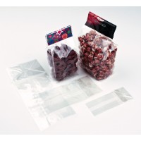 Sacs à fond carré Ultra Transparent à soufflets 10.2 x 10.2 x 17.8cm (100 pièces) [FGCC9]