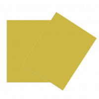 Papier Cartonné "Basis" Or Vert 21.6 x 27.9cm (50 pièces) [PC411]