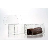 Boite pour chocolat avec plateau d'insertion 3.5 x 3.7 x 7cm (100 pièces) [CNDY226]