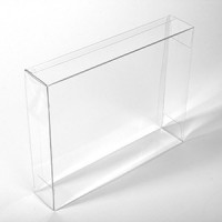 Boites cadeau plastique à transparence cristalline 20.6 x 5.1 x 25.6cm (25 Pièces) [FPB244]