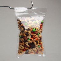 Sacs zip avec trou de suspension européen 12.7 x 17.8cm (100 pièces) [HZB57]