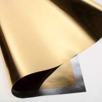 Papier cadeau Or Métallique 46 x 81cm (10 Pièces) [FW1G]
