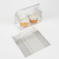 Sachets à Cupcake pour doubles minis cupcakes 12.7 x 5.7 x 12.7cm (100 pièces) [CBG8]