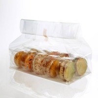 Sac plastique à macarons, sachets de 10 (100 pièces) [MBG2]