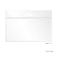 Sacs zip avec trou de suspension européen 15.2 x 7.6cm (100 pièces) [HZB63]