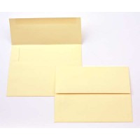 Enveloppes "Basis", Jaune Clair 22.2 x 14.6cm (50 pièces) [EC406]