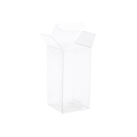 Boîtes transparentes Pop & Lock, 5.2 x 5.2 x 10.5 cm (25 Pieces) [PLB335]