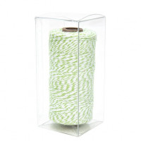 Boîtes transparentes Pop & Lock 5.6 x 5.6 x 12.4 cm (25 Pieces) [PLB334]