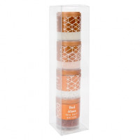 Boîtes transparentes Pop & Lock 5.2 x 5.2 x 20.6 cm (25 Pieces) [PLB336]