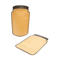 Kraft Jarre a cookie Doypack 15.2 x 8 x 25.4 cm  (100 Pieces) [SP7K]