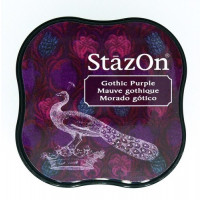 Tampon encreur mauve Gothique (1 pièce) [SZ-MID-13]