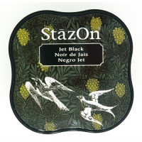 Tampon encreur couleur Jet black (1 pcs) [SZ-MID-31]