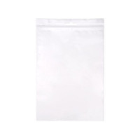 sachets zip à transparence cristalline + trou de suspension européen + trou d'aération 16.5 x 22.9 cm (100 Pieces) [ZE6H9V]