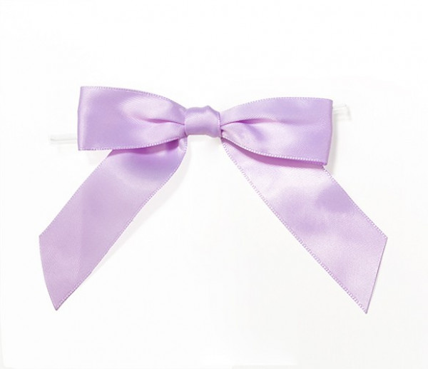 Orchid Pre-tied Bow 2.2cm (100 Pieces) [BOW7LO]